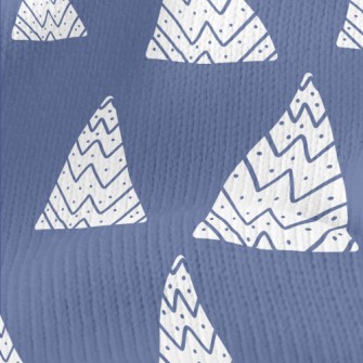 Line Art Mountain Stretch Jersey