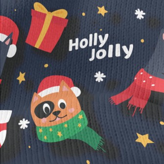 Christmas Cat Stretch Jersey