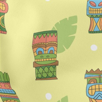 Indian Mystical Totem Lightweight Cotton Poplin