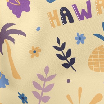 Hawaii Vacation Day Lightweight Cotton Poplin