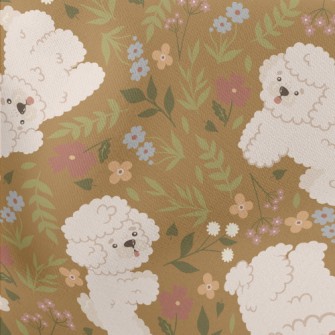 Super Q Curly Puppy Lightweight Cotton Poplin