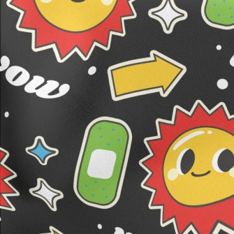 Big Eyes And Big Sun Lightweight Cotton Poplin