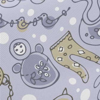 Soothing Baby Toys Midweight Cotton Poplin