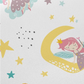 Elegant Moonlight Fairy Midweight Cotton Poplin