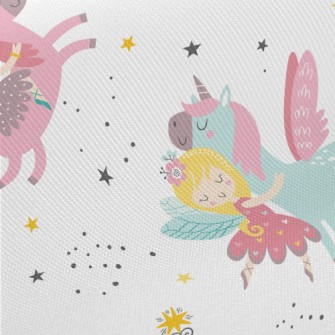 Beauty Fairy Unicorn Midweight Cotton Poplin