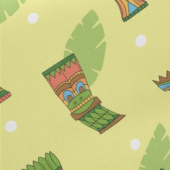 Indian Mystical Totem Midweight Cotton Poplin