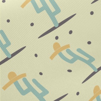 Funny Hat Cactus Midweight Cotton Poplin