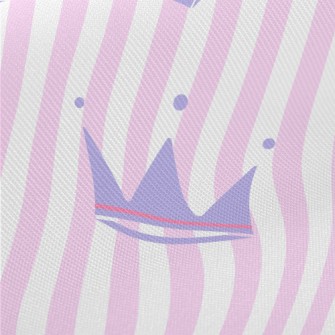 Striped Shiny Crown Midweight Cotton Poplin