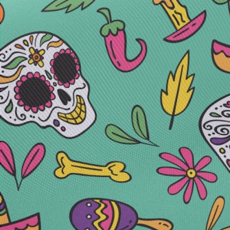 Mexican Classic Skull Midweight Cotton Poplin