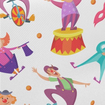 Traveling Circus Midweight Cotton Poplin
