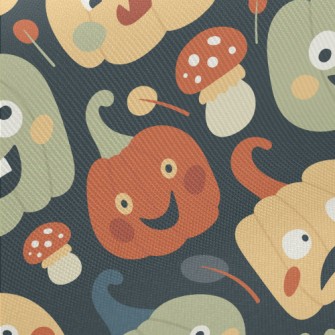 Pumpkin With Changeable Expres Midweight Cotton Poplin