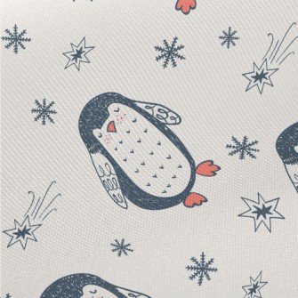 Childish And Well-behaved Peng Midweight Cotton Poplin