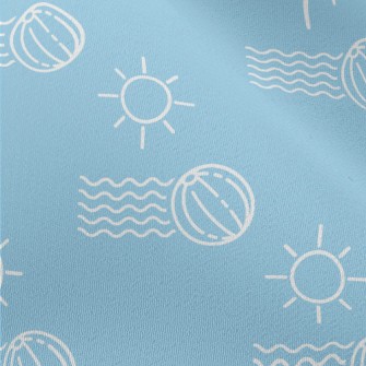 Simple Beach Volleyball Chiffon