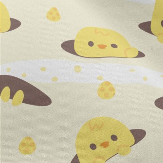 Yellow Chick Hide And Seek Chiffon