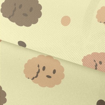 Cartoon Plush Puppy Waterproof Oxford