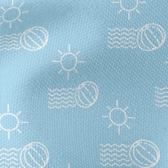 Simple Beach Volleyball Waterproof Canvas