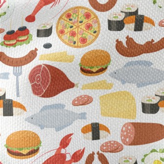 A Hearty Meal Waterproof Canvas