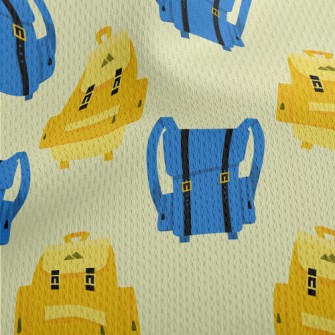 Cute Mountaineering Backpack Athletic Mesh Flat Back