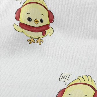 Cute Chick Saying Hello Terry