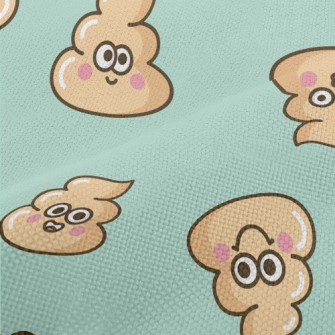 Cartoon Expression Poop Performance Linen