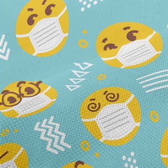 Epidemic Prevention Emoji Performance Linen