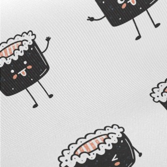 Cute Salmon Sushi Roll Twill