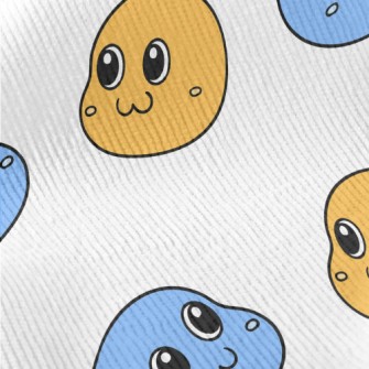 Retro Cute Smiley Face Standard Corduroy