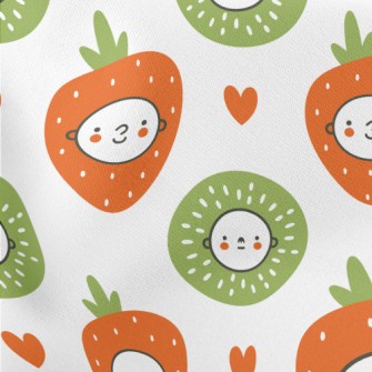 Fruit Dress Up Baby Face Stretch Ponte