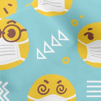 Epidemic Prevention Emoji Micro Fleece