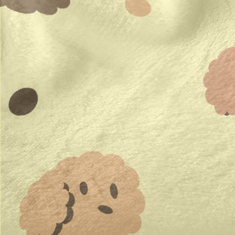 Cartoon Plush Puppy Minky