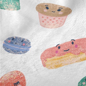 Cute Hand-painted Desserts Minky