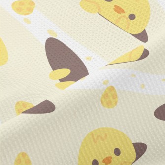 Yellow Chick Hide And Seek Piqué