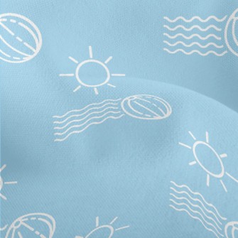 Simple Beach Volleyball Lightweight Performance Linen