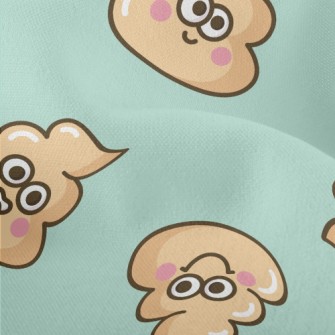 Cartoon Expression Poop Lightweight Performance Linen