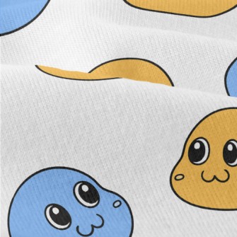 Retro Cute Smiley Face Modern Jersey
