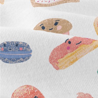 Cute Hand-painted Desserts Modern Jersey