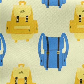 Cute Mountaineering Backpack Jersey Backed Fleece