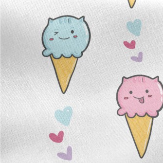 Playful Cone Jersey Backed Fleece