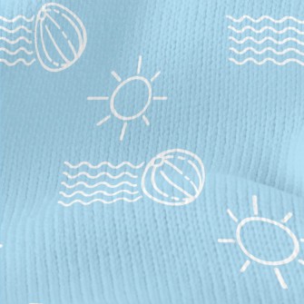 Simple Beach Volleyball Stretch Jersey