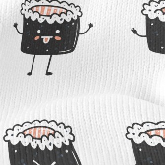 Cute Salmon Sushi Roll Stretch Jersey