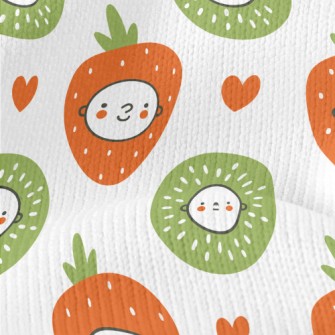 Fruit Dress Up Baby Face Stretch Jersey