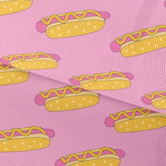 Colorful American Hot Dog Burg Waterproof Oxford