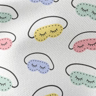 Hand-painted Colorful Eye Mask Waterproof Canvas