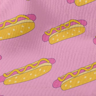 Colorful American Hot Dog Burg Terry