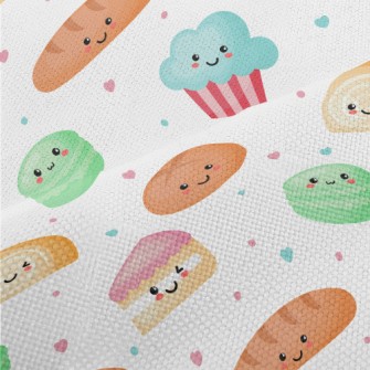 Happy Cute Dessert Performance Linen