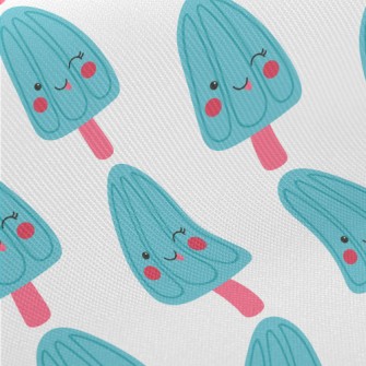 Playful Blue Popsicle Twill