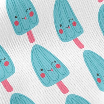 Playful Blue Popsicle Standard Corduroy