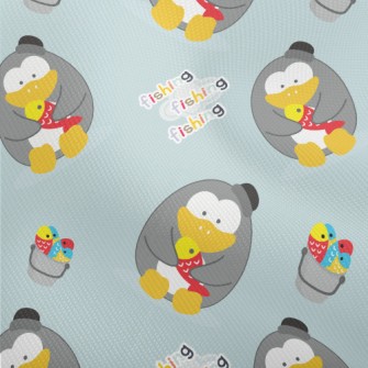 Cute Penguin Fishing Dobby