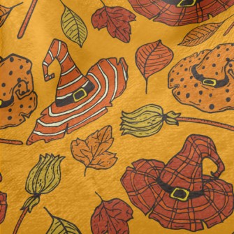 Hand Drawn Patterned Wizard Ha Minky