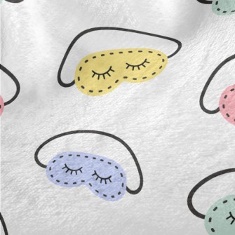 Hand-painted Colorful Eye Mask Minky